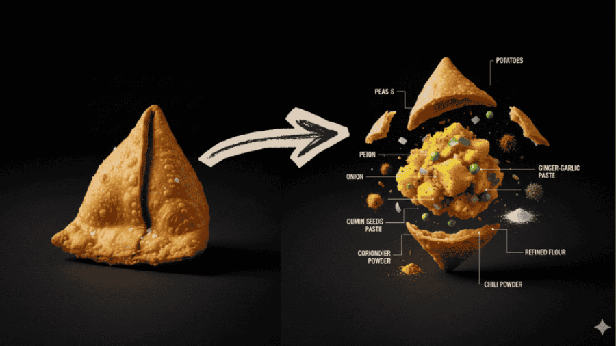 Cinematic food animation using AI